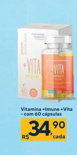 Drogaria Coop Vitamine +imune+vita - Cápsulas oferta