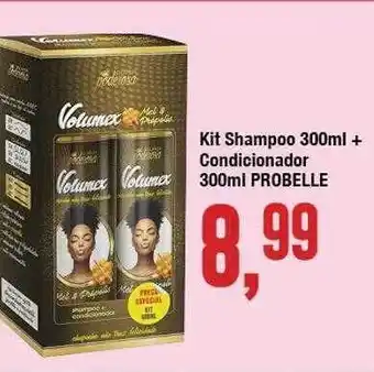 Rede Economia Kit Shampoo + Condicionador Probelle oferta