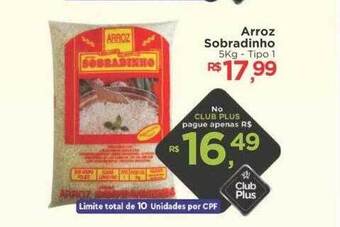 Supermercado Lavapés Arroz Sobradinho Tipo 1 oferta