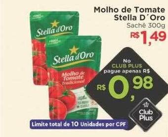 Supermercado Lavapés Molho De Tomate Stella D'oro oferta