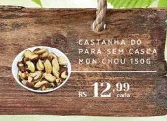 Empório Bahamas Castanha Do Para Sem Casca Mon Chou oferta