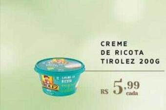 Empório Bahamas Creme De Ricota Tirolez oferta