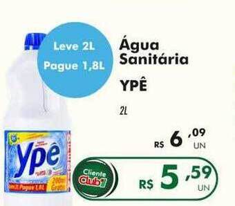 Irani Supermercados água Sanitária Ypê oferta