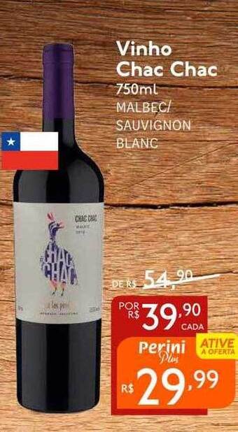 Perini Vinho Chac Chac oferta