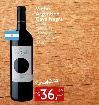 Perini Vinho Argentino Cava Negra oferta