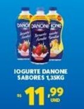 Atacadão Centro Sul Iogurte Danone Sabores 1.35kg oferta