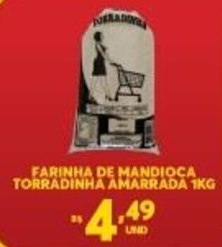 Atacadão Centro Sul Farinha De Mandioca Torradinha Amarrada 1kg oferta