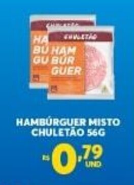 Hamburguer Misto Chuletao 56g
