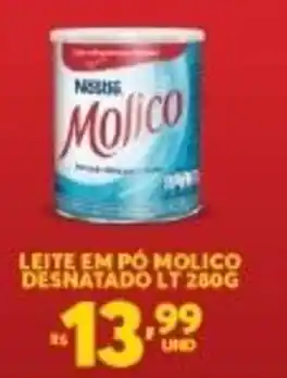 Leite em po Molico Desnatado 280g