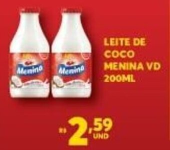 Atacadão Centro Sul Leite de Coco Menina VD 200ml oferta