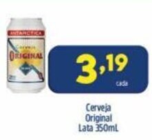 Arena Atacado Cerveja Original Lata 350ml oferta