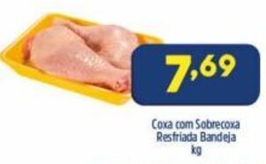 Coxa com Sobrecoxa Resfriada Bandeja 1kg