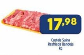 Arena Atacado Costela Suina Resfriada Bandeja 1kg oferta