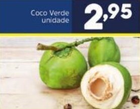 Arena Atacado Coco verde unidade oferta