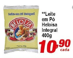 Ricoy Supermercados Leite em po Heloisa Integral 400g oferta