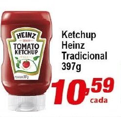 Ricoy Supermercados Ketchup Heinz Tradicional 397g oferta