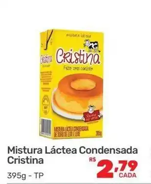 Mistura Lactea Condensada Cristina Tp 395g