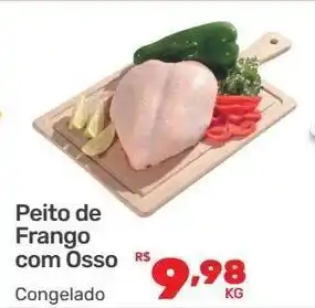 Supermercados Condor Peito de Frango c/ Osso 1kg oferta
