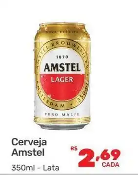 Supermercados Condor Cerveja Amstel 350ml oferta