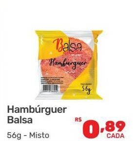 Supermercados Condor Hamburguer Balsa 56g oferta