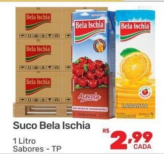 Supermercados Condor Suco Bela Ischia 1L oferta