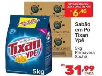 Supermercados Condor Sabao em po Tixan Ype 5kg oferta