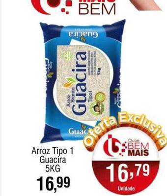 Supermercado Bem Barato Arroz Tipo 1 Guacira oferta