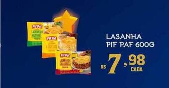 Bahamas Supermercados Lasanha Pif Paf oferta
