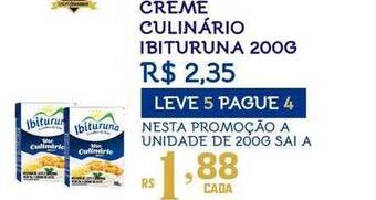 Bahamas Supermercados Creme Culinário Ibituruna oferta