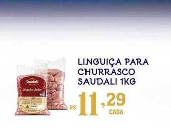 Linguiça Para Churrasco Saudali