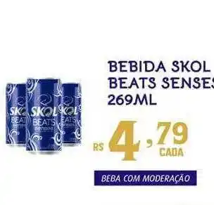 Bahamas Supermercados Bebida Skol Beats Senseo oferta