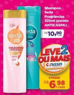 Farmácias Nissei Shampoo Seda Fragrâncias oferta