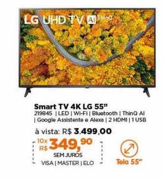Smart Tv 4k Lg 55