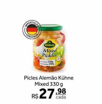 Verdemar Supermercado Picles Alemão Kühne Mixed oferta