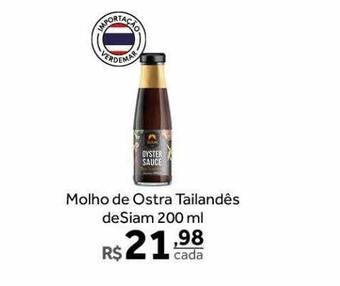 Verdemar Supermercado Molho De Ostra Tailandês Desiam oferta