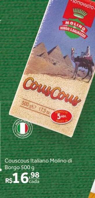 Verdemar Supermercado Couscous Italiano Molino Di Borgo oferta