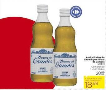 Carrefour Market Azeite Português Extravirgem Terras De Camões oferta