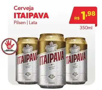 Big Bom Supermercados Cerveja Itaipava Pilsen Lata 350ml oferta