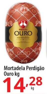 Akki Atacadista Mortadela Perdigao Ouro 1kg oferta