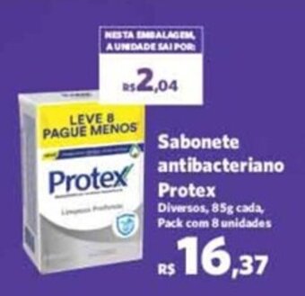 Sam's Club Sabonete Antibacteriano Protex 85g oferta