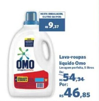 Sam's Club Lava-roupas Liquido Omo 5l oferta
