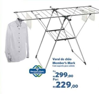 Sam's Club Varal de Chao Member's Mark oferta