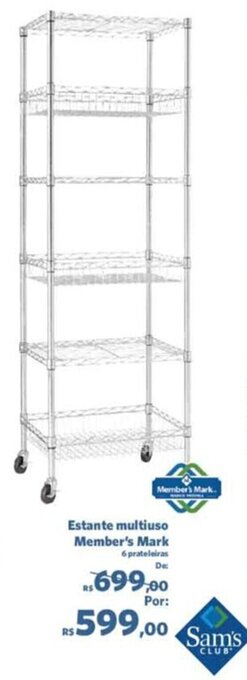 Sam's Club Estante multiuso Member's Mark oferta