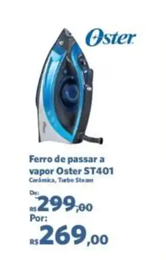 Sam's Club Forno de Passar a vapor Oster ST401 oferta
