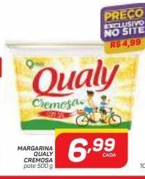 GBarbosa Margarina qualy cremosa 500g oferta