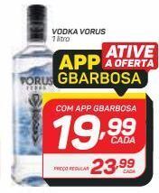 GBarbosa Vodka vorus 1 litro oferta