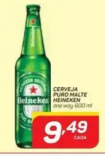 GBarbosa Cerveja puro malte heineken 600ml oferta
