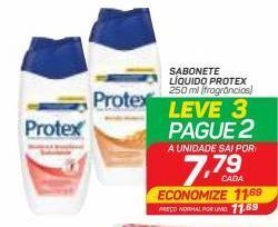 Sabonete líquido protex 250ml