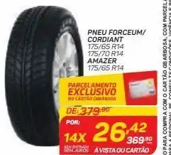GBarbosa Pneu forceum/ cordiant oferta