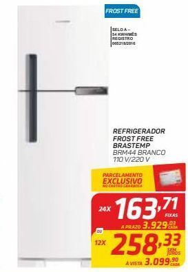 GBarbosa Refrigerador frost free brastemp oferta